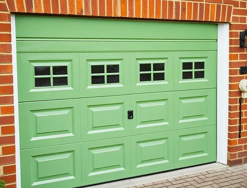 Garage door spraying transformation - Save 80% compared to replacement