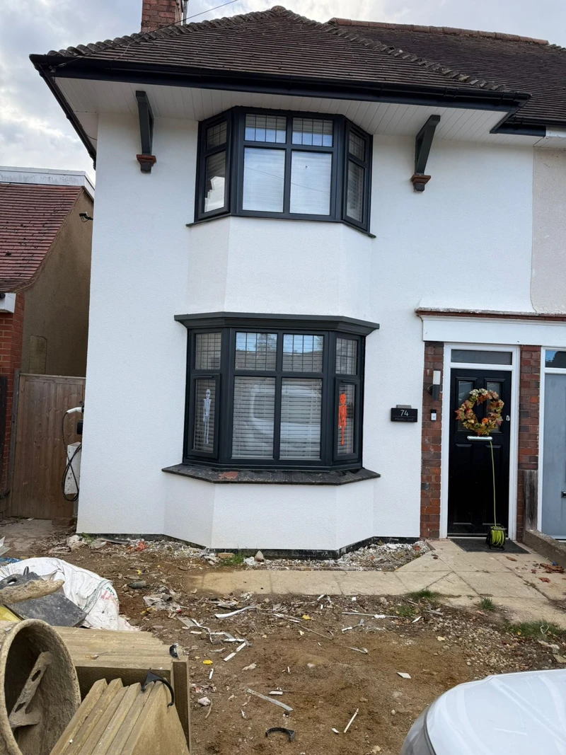 Bay window after professional respray - like-new finish